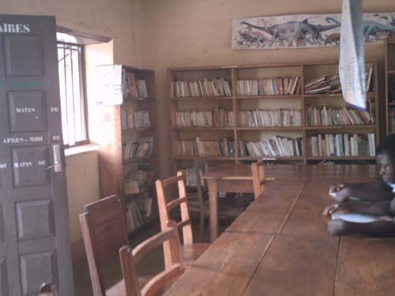 Intérieur de la bibliothèque