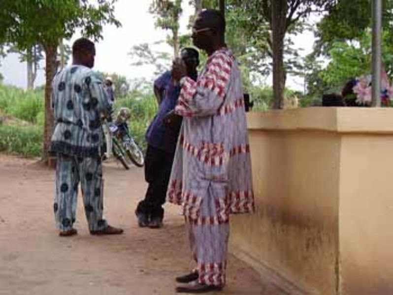 Le Sous-Prefet, Watarma KONTE, lors de son intervention